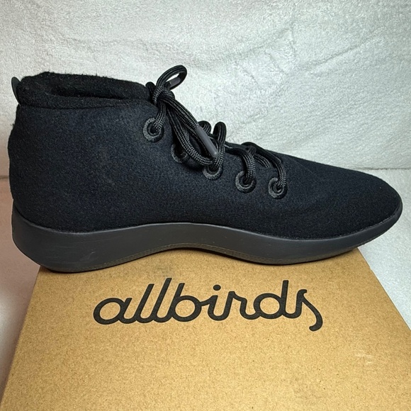 Allbirds Men’s Wool Runner-up Mizzle – Natural Black - Picture 4 of 9